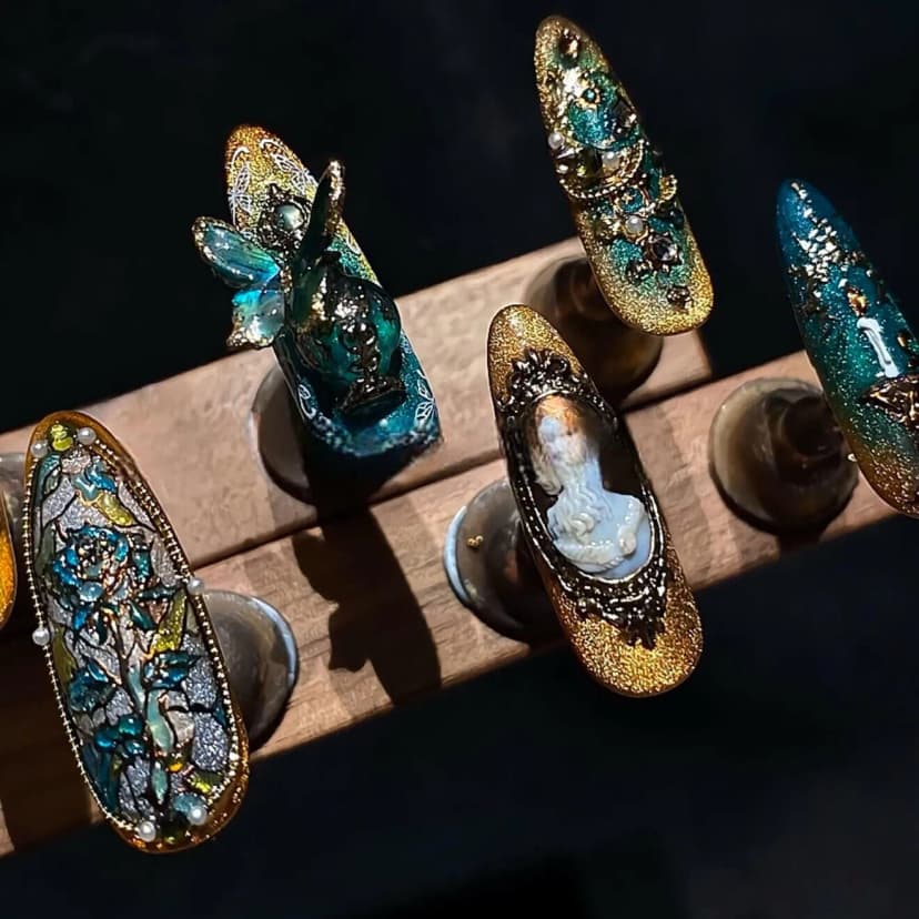 One-of-a-Kind Press-On Nails press on nails