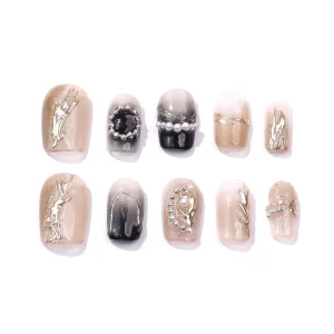 Opulent Nude & Onyx
