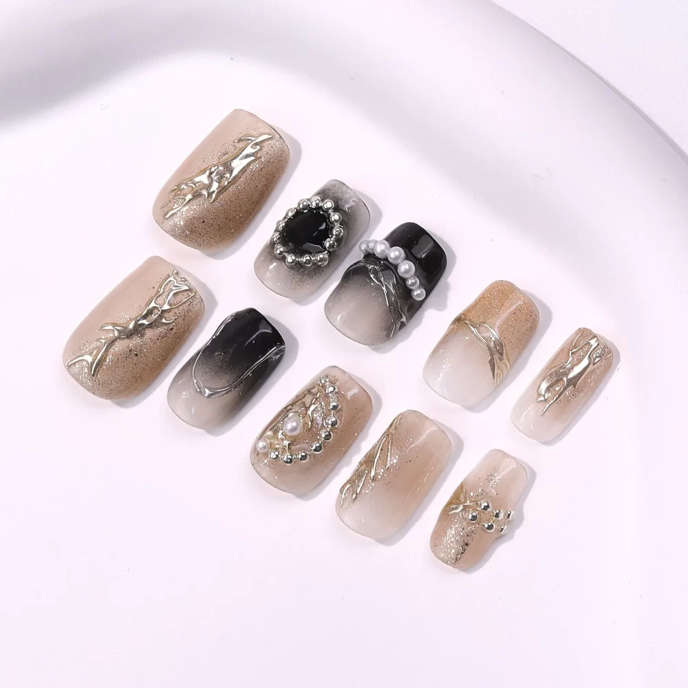 Opulent Nude & Onyx - Image 2