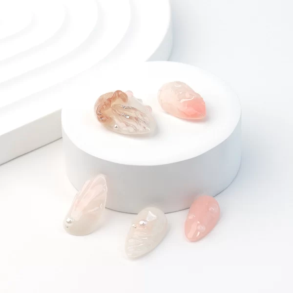 Pearl press on nails - Image 4