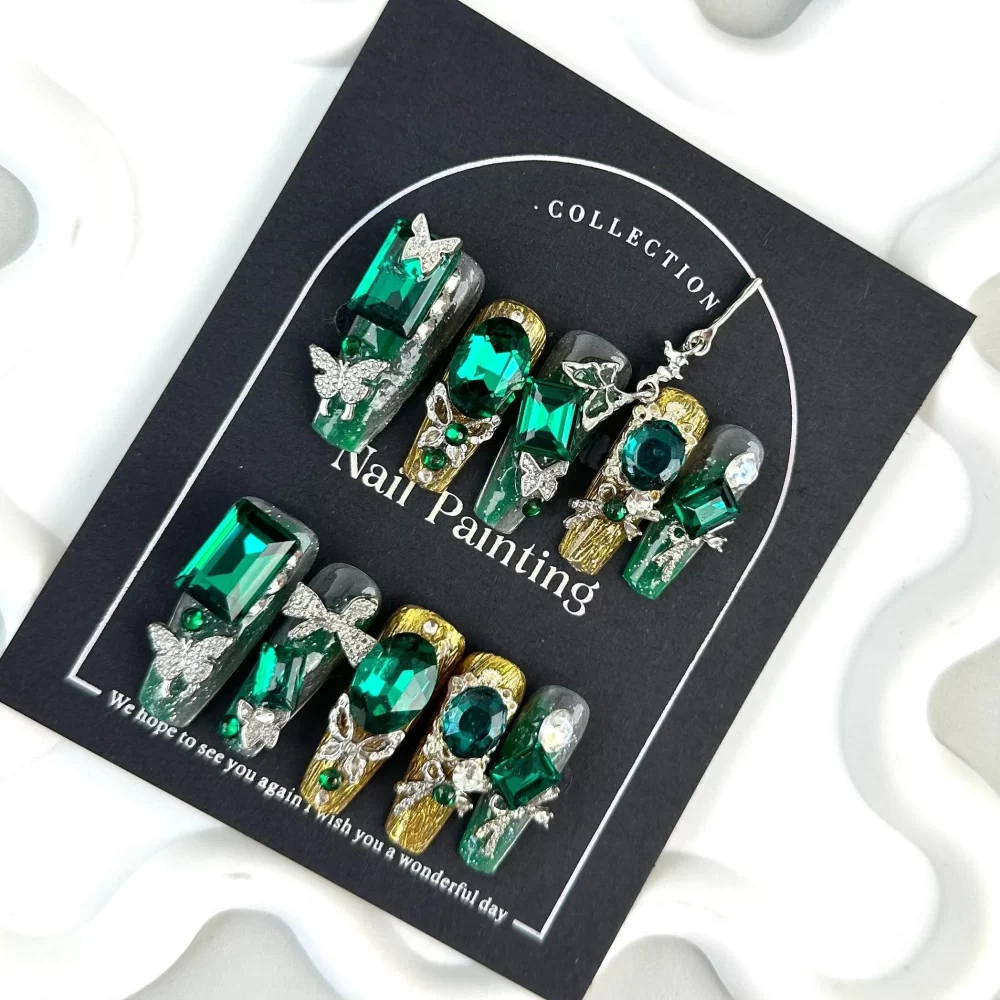Coffin Handmade Press On Nails - Image 17