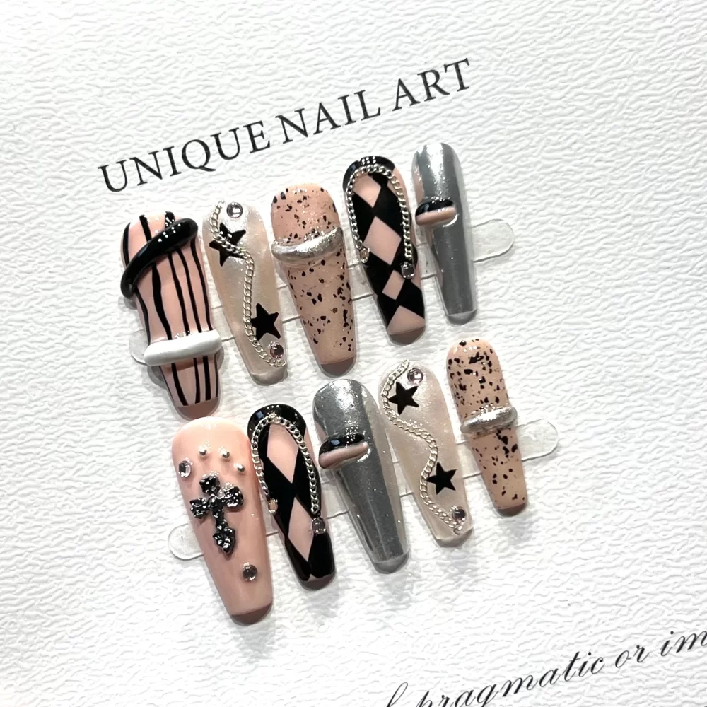 Coffin Handmade Press On Nails - Image 10